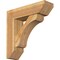 Ekena Millwork Legacy Slat Rough Sawn Bracket w/ Offset Brace, Western Red Cedar, 8"W x 28"D x 28"H BKT0806X28X28LEC06RWR - alternate 1